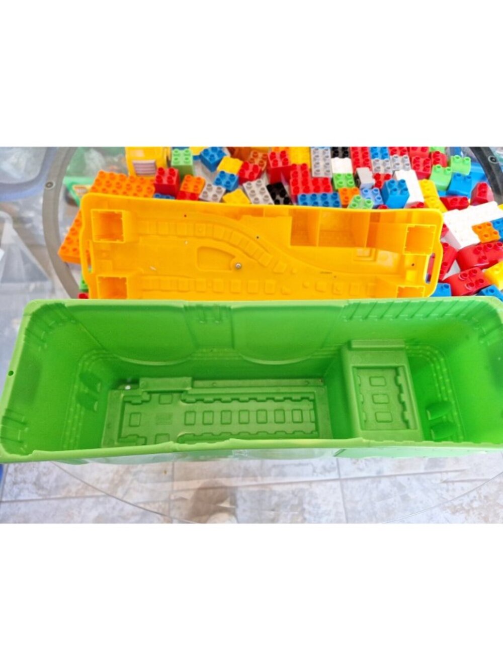 Mega Bloks Knapford Station Case Thomas & Friends 140 Pc Incomplete Lot - Picture 8 of 10
